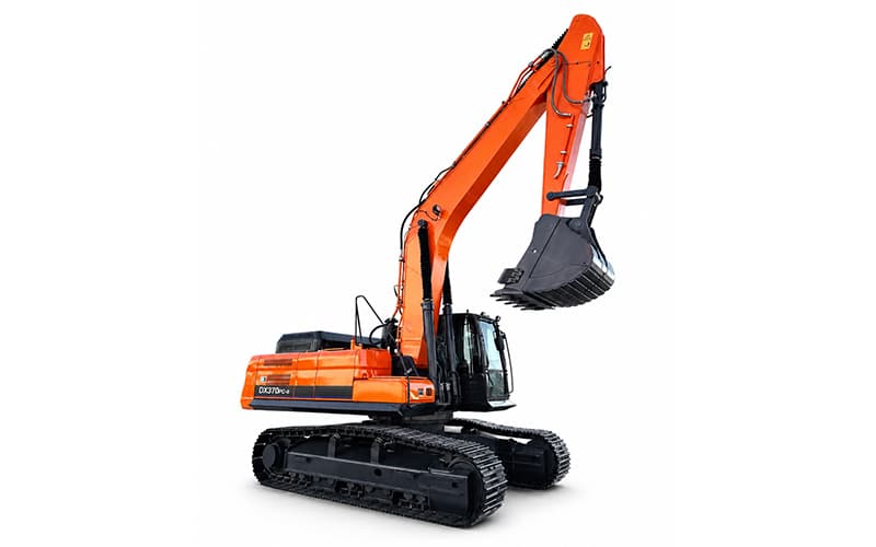 खनन मा हार्ड रक को नेमसिस! DX370PC-9 (35.6-टन उत्खनन): एक दिनमा सम्पूर्ण खानी खण्ड खाली गर्नुहोस्।