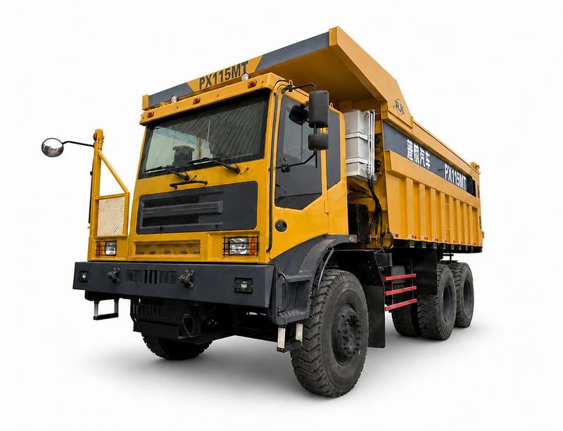 PX115 80 टन अफ-रोड खनन डम्प ट्रक